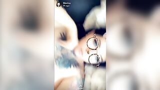 Marina Mui's leaked Snapchat video: Big tits and naked sex with a snapchat babe