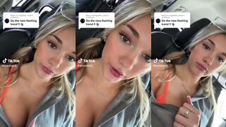 Breckie Hill flaunts half of her boobs in leaked TikTok video